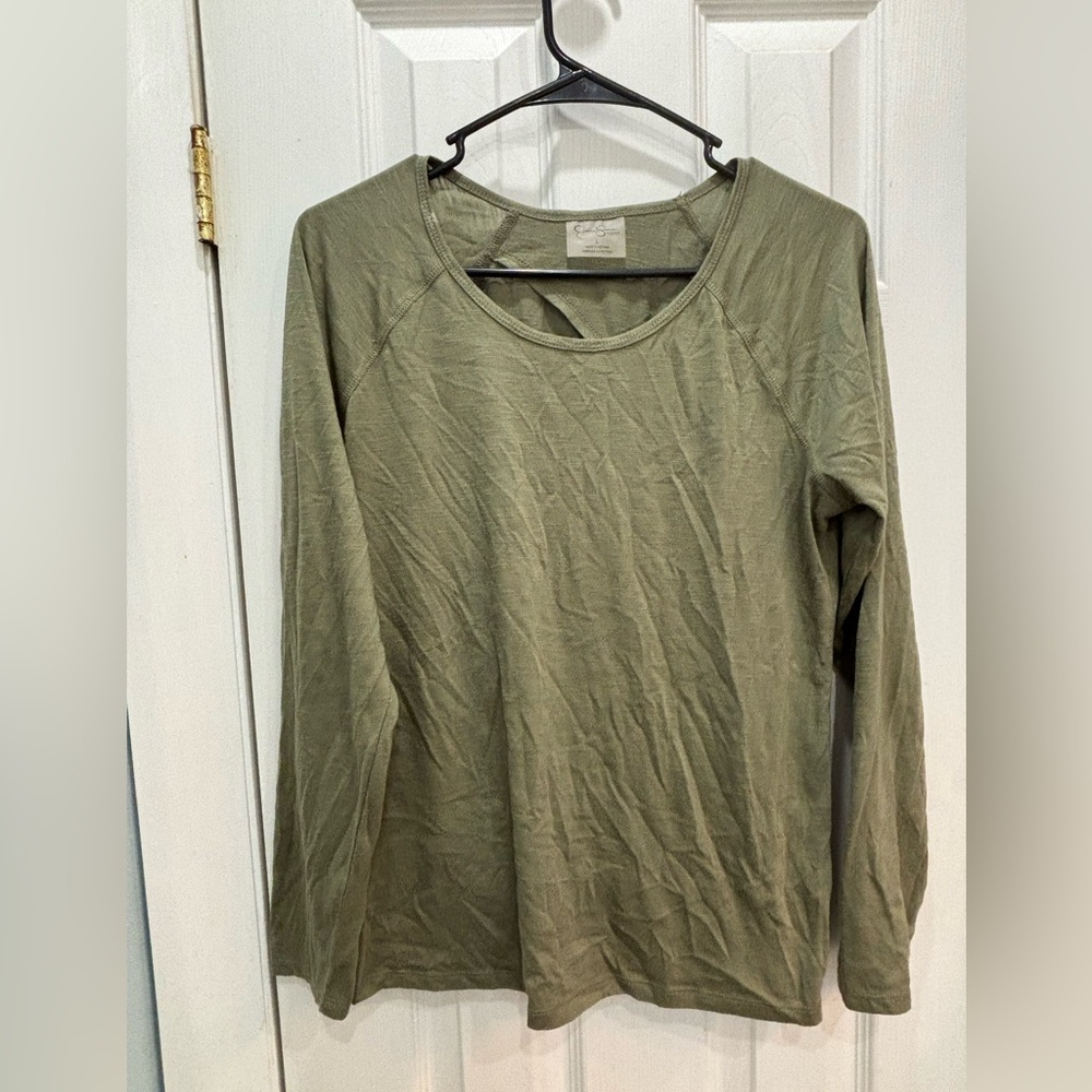 JESSICA SIMPSON Sage Long Sleeve Top